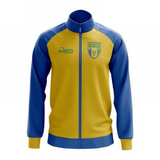 Saint Vincent and Grenadines Concept Football Track Jacket (Yellow)