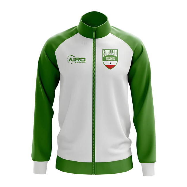 Somaliland Concept Football Track Jacket (White)
