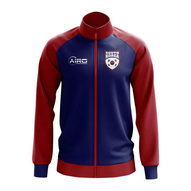 South Korea Concept Football Track Jacket (Blue)