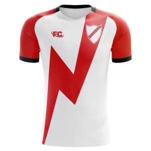 2018-2019 Rayo Vallecano Fans Culture Home Concept Shirt - Adult Long Sleeve