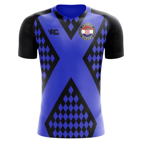 2018-2019 Croatia Fans Culture Away Concept Shirt