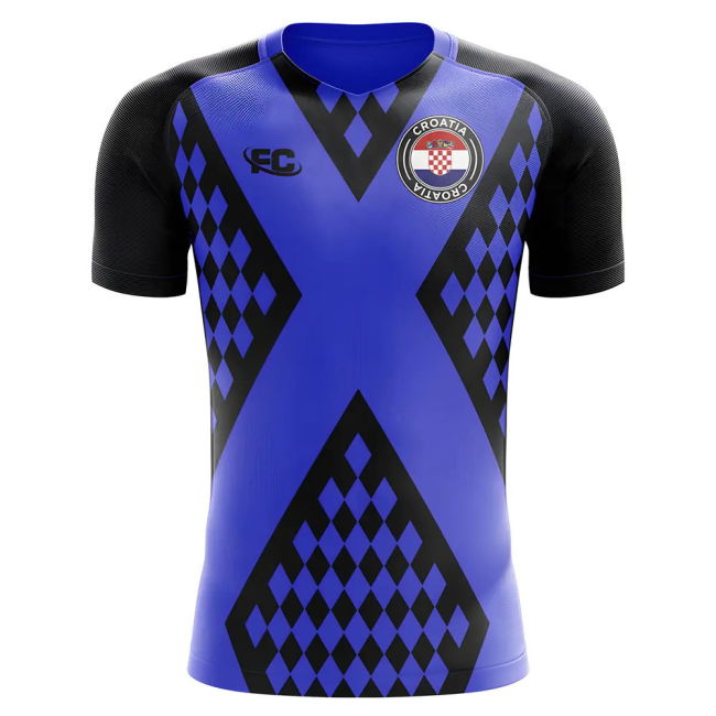 2018-2019 Croatia Fans Culture Away Concept Shirt - Womens