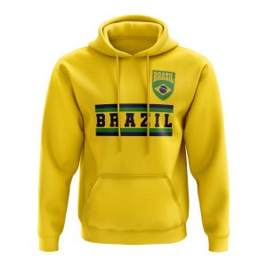 Brazil Core Football Country Hoody (Yellow)