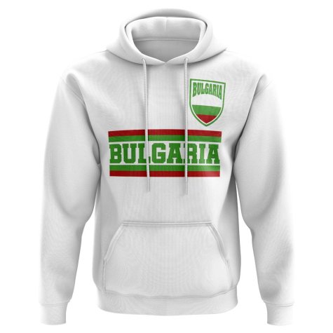 Bulgaria Core Football Country Hoody (White)
