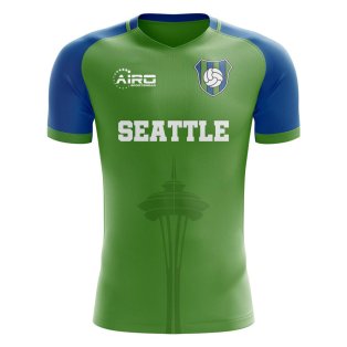 2020-2021 Seattle Home Concept Football Shirt - Little Boys