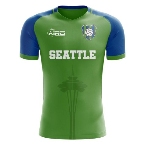 2022-2023 Seattle Home Concept Football Shirt - Little Boys
