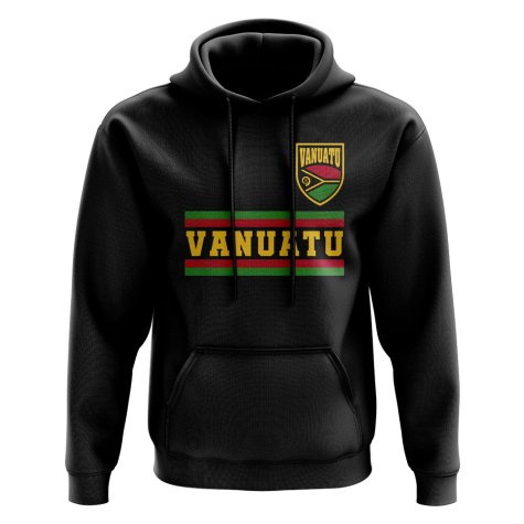 Vanuatu Core Football Country Hoody (Black)
