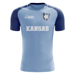 2023-2024 Kansas Home Concept Football Shirt - Little Boys