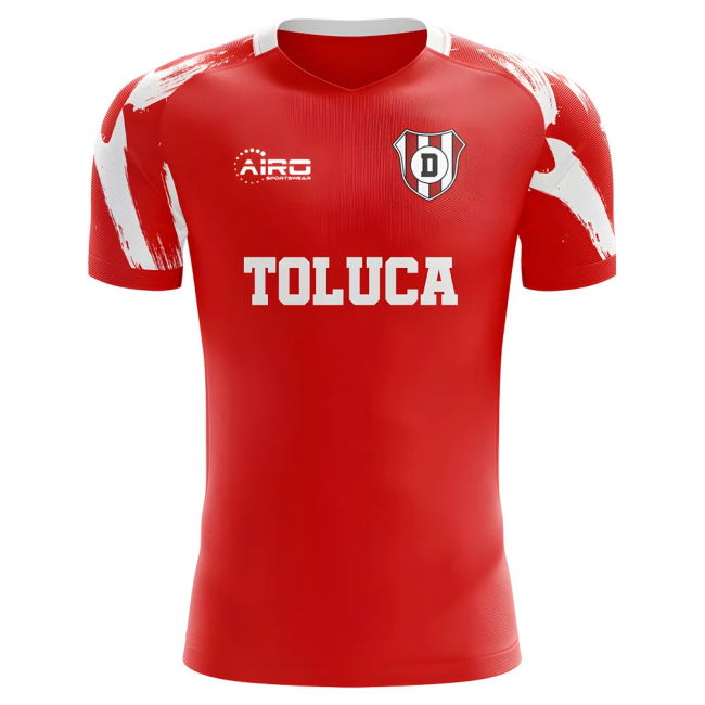 2025-2026 Deportivo Toluca Home Concept Football Shirt - Womens