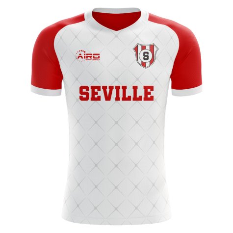 2023-2024 Seville Home Concept Football Shirt - Kids (Long Sleeve)