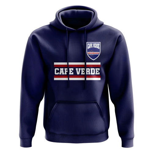 Cape Verde Core Football Country Hoody (Navy)