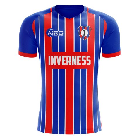 2023-2024 Inverness Home Concept Football Shirt - Adult Long Sleeve