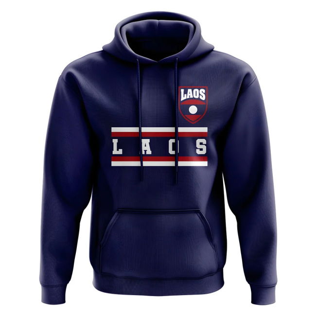 Laos Core Football Country Hoody (Navy)