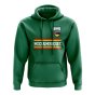 Mozambique Core Football Country Hoody (Green)