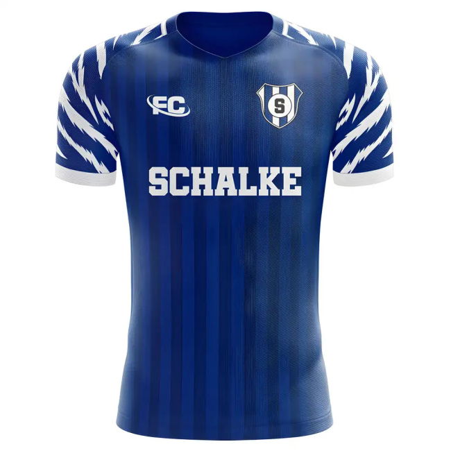 2019-2020 Schalke Fans Culture Home Concept Shirt - Adult Long Sleeve