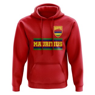 Mauritius Core Football Country Hoody (Red)