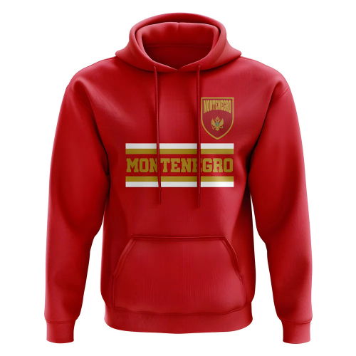 Montenegro Core Football Country Hoody (Red)