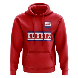 Russia Core Football Country Hoody (Red)