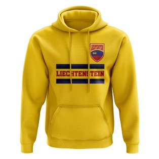Liechtenstein Core Football Country Hoody (Yellow)