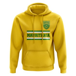 Mauritania Core Football Country Hoody (Yellow)