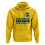 Tanzania Core Football Country Hoody (Yellow)