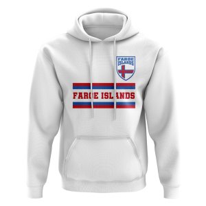Faroe Islands Core Football Country Hoody (White)