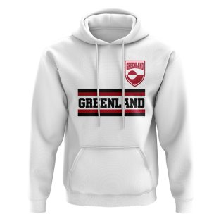 Greenland Core Football Country Hoody (White)