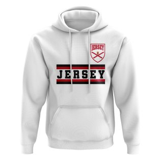 Jersey Core Football Country Hoody (White)
