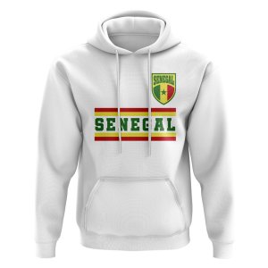Senegal Core Football Country Hoody (White)