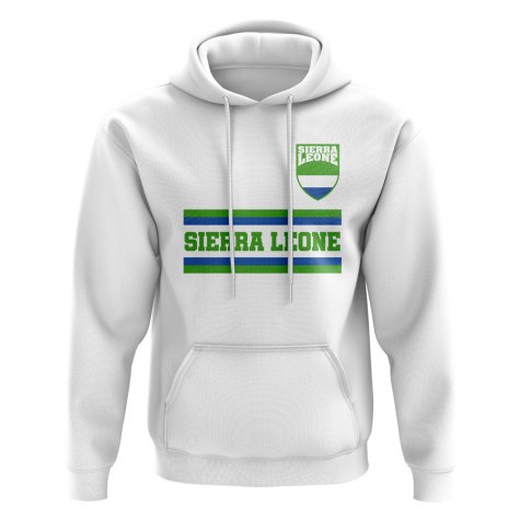 Sierra Leone Core Football Country Hoody (White)