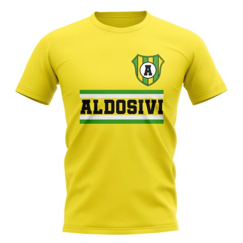 Aldosivi Core Football Club T-Shirt (Yellow)