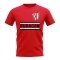 Huracan Core Football Club T-Shirt (Red)