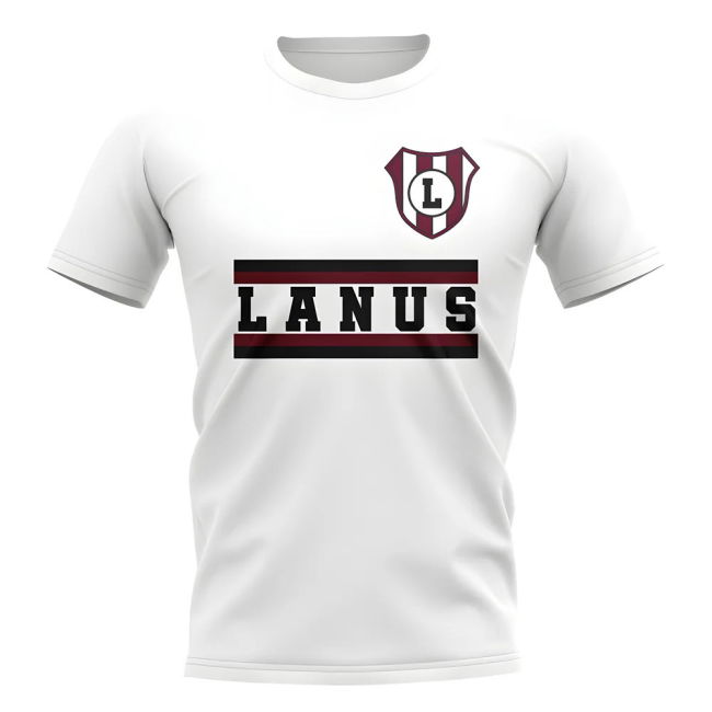 Lanus Core Football Club T-Shirt (White)