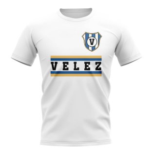 Velez Sarsfield Core Football Club T-Shirt (White)