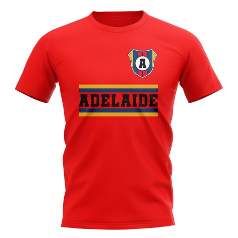 Adelaide United Core Football Club T-Shirt (Red)