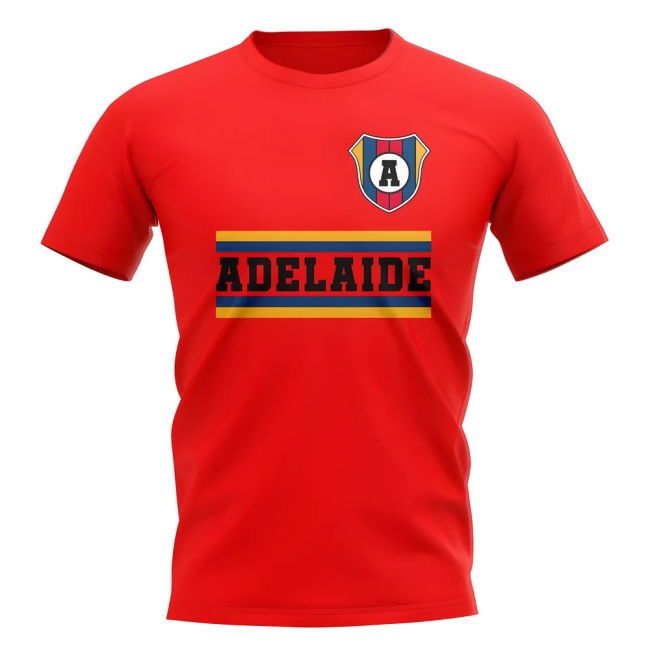 Adelaide United Core Football Club T-Shirt (Red)