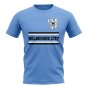 Melbourne City Core Football Club T-Shirt (Sky)