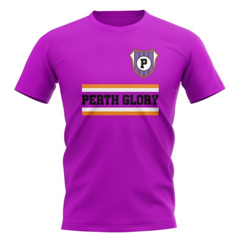 Perth Glory Core Football Club T-Shirt (Purple)