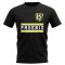 Wellington Phoenix Core Football Club T-Shirt (Black)