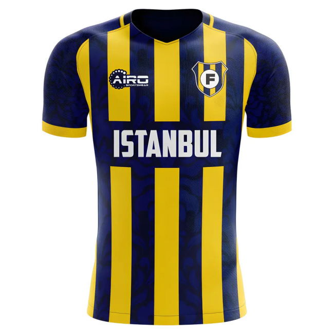 2025-2026 Fenerbahce Home Concept Football Shirt - Kids