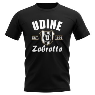 Udinese Established Football T-Shirt (Black)