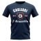 Cagliari Established Football T-Shirt (Navy)