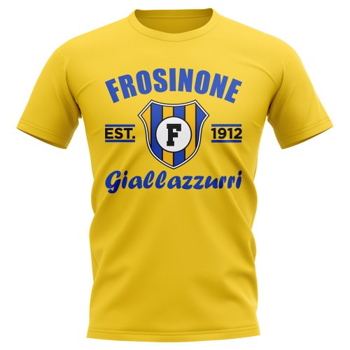 Frosinone Established Football T-Shirt (Yellow)