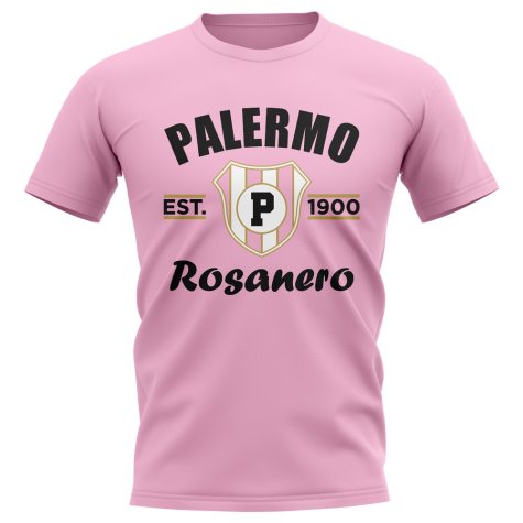 Palermo Established Football T-Shirt (Pink)