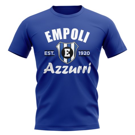 Empoli Established Football T-Shirt (Blue)