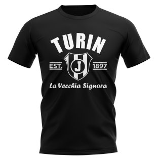 Juventus Established Football T-Shirt (Black)