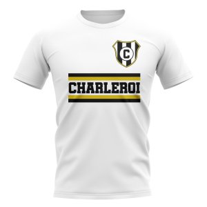 Royal Charleroi Sporting Club Core Football Club T-Shirt (White)