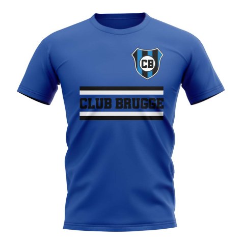 Club Brugge Core Football Club T-Shirt (Royal)