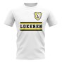 Lokeren Oost-Vlaanderen Core Football Club T-Shirt (White)