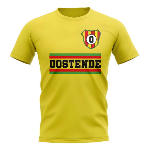 Oostende Core Football Club T-Shirt (Yellow)